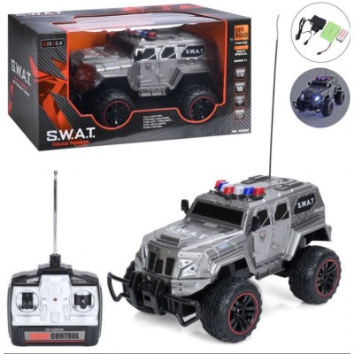 Джип W 3828 радикер., акум, 39,5см, 1:12, военный, свет, резин.колеса, кор., пакунок малюка