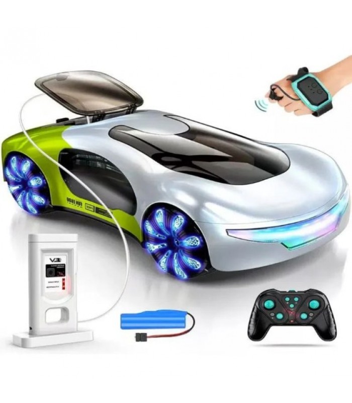 Машинка электрокар на пульте управления Concept Car RC Dual Spray E600-2 с управлением руки, пакунок малюка