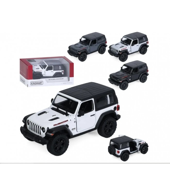 Джип KT5412WK металл,инерция,1:34. открываются двери, гум.колеса,3цвета,кор.16-7-7,5см, пакунок малюка