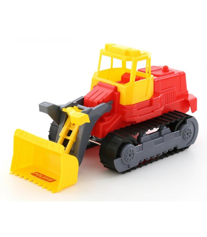 Трактор гусеничный игрушечный, пластиковый, Polesie 7377, для детей от 3 лет, Пакунок малюка Трактор гусеничный игрушечный, пластиковый, Polesie 7377, для детей от 3 лет, Пакунок малюка