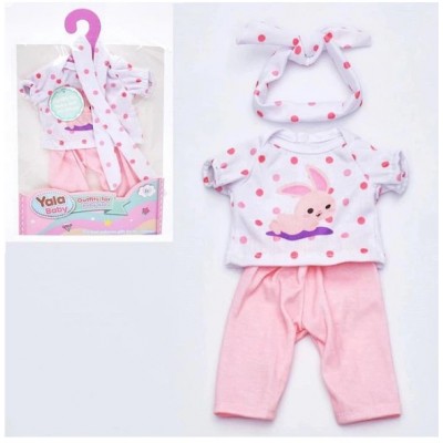 Одежда для пупса на вешалке набор для девочки KL YLC335C, пакунок малюка