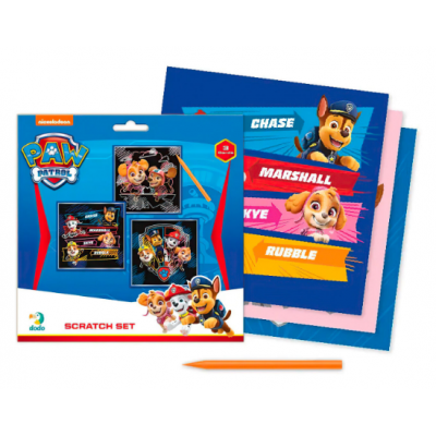 Набор гравюр Paw Patrol "Друзья" Dodo 200193-4, пакунок малюка