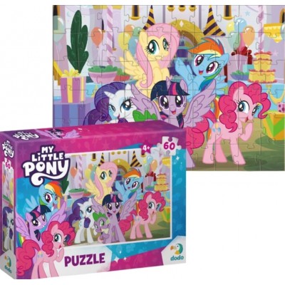 Пазл DoDo My Little Pony Вечеринка 60 элементов (200686), пакунок малюка