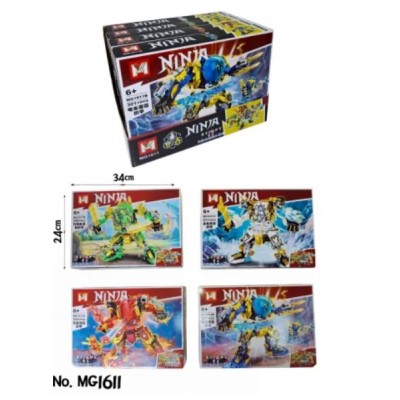 Конструктор NINJA, MG1611, 301-324 детали, MG1611