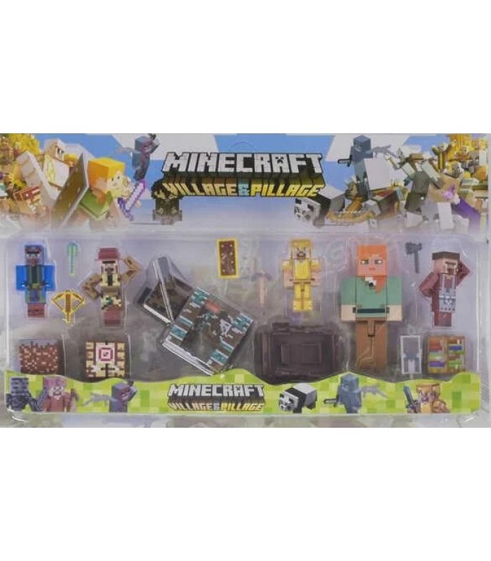 Игровой набор Minecraft фигурки Майнкраф, P19532-2, для детей от 6 лет, Пакунок малюка