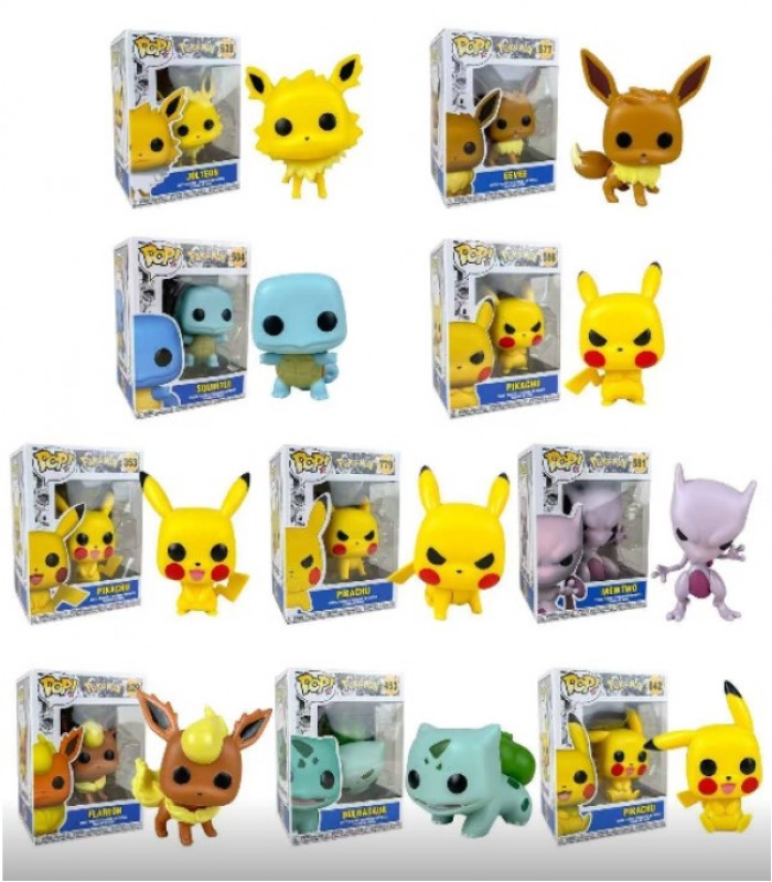 Фигурки Funko Pop Покемоны 10см Anime, пакунок малюка