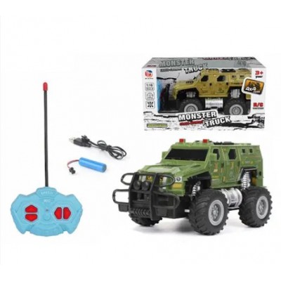 Джип 810-20EA р/у, 1:16, 24см, на аккум, USB зарядка, в кор-ке, 30-16-16см для детей от 3 лет, пакунок малюка