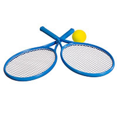 Игровой набор "Теннис" ТехноК 2957TXK 2 ракетки+мячик, для детей от 3 лет, пакунок малюка