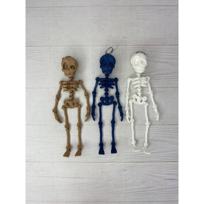 Брелок 3Д Скелет Джек, 3Д пласти эко, 22см, 2 вида, цена за 1 штуку, для детей от 3 лет, пакунок малюка