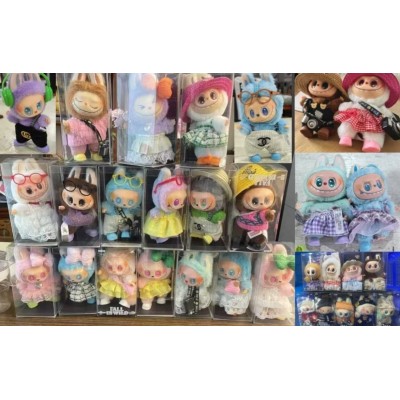 Мягкая игрушка-брелок M 19792, высота героя 19 см, карабин, голова, стопы и ладони вращаются на 360°, в слюде, пакунок малюка