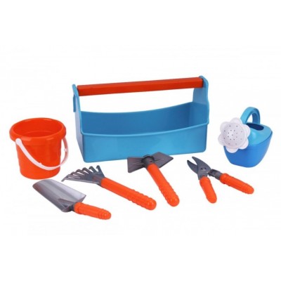 Детский набор садовника 8270, в сетке 30*16*14см для детей от 3 лет, пакет малыша