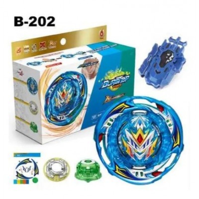Бейблейд B-202 Воздушный рыцарь Beyblade Wind Knight B202, пусковое устройство на нити с переключением, пакунок малюка