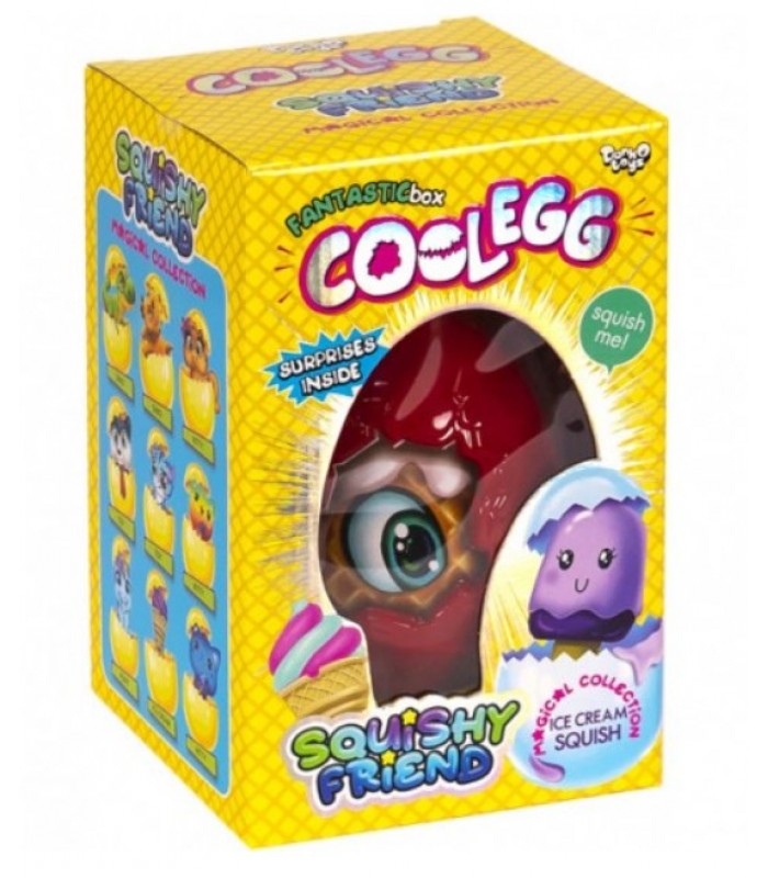Креативное творчество Cool Egg яйцо малое, Danko Toys, CE-02-01/02/03/04/05, для детей от 3 лет, Пакунок малюка