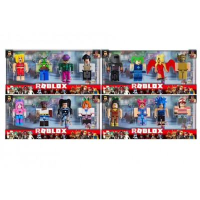 Набор героев WL 24025, 4 фигурки, конечности двигаются, средняя высота фигурки: 8.5 см, в коробке, пакунок малюка