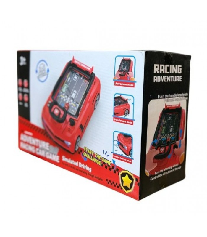 Игровой гоночный симулятор Adventure Racing Car 909E Красный, пакунок малюка
