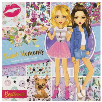 Блокнот для дизайна Besties Sweet Moments (961033), пакунок малюка