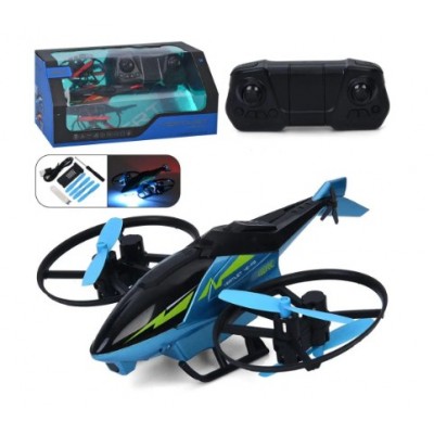 КВАДРОКОПТЕР 4D-M3 РАДИОК, АКУМ, 18СМ, СМЕННЫЕ ЛОПАСТИ, СВЕТ, USB-ЗАРЯДНОЕ, 2 ЦВЕТА, В КОР., 32-14-15,5СМ, пакунок малюка