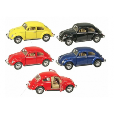 Машинка Volkswagen Classical Beetle металлическая, Kinsmart KT5057W
