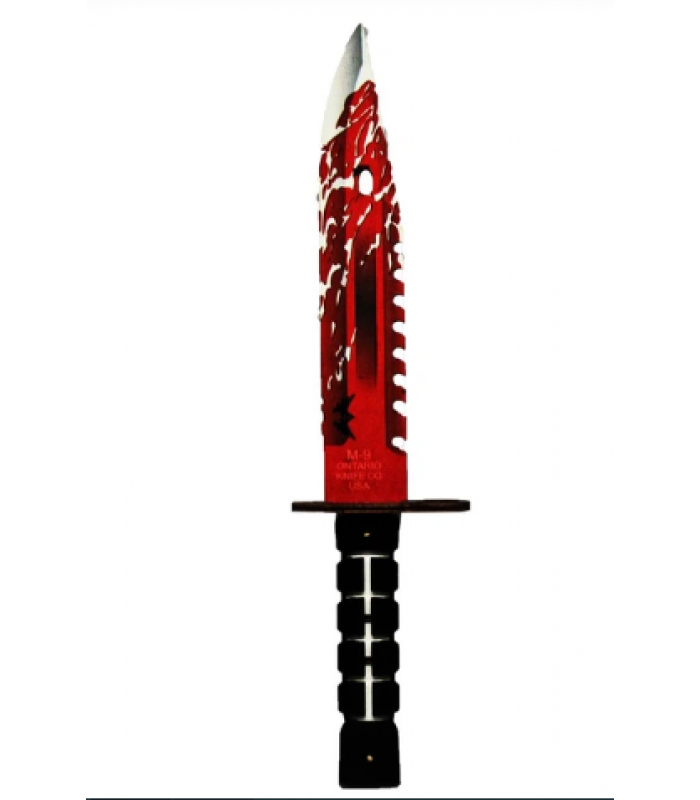 Нож сувенирный M-9 BAYONET BLUE BLOOD Сувенир-декор (SO2M9-BB), пакунок малюка