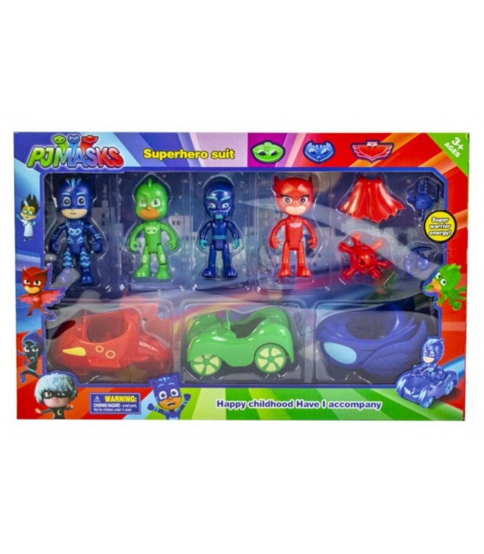 Игровой набор SP Герои в масках на транспорте PJ Masks, 1137, для детей от 3 лет, Пакунок малюка