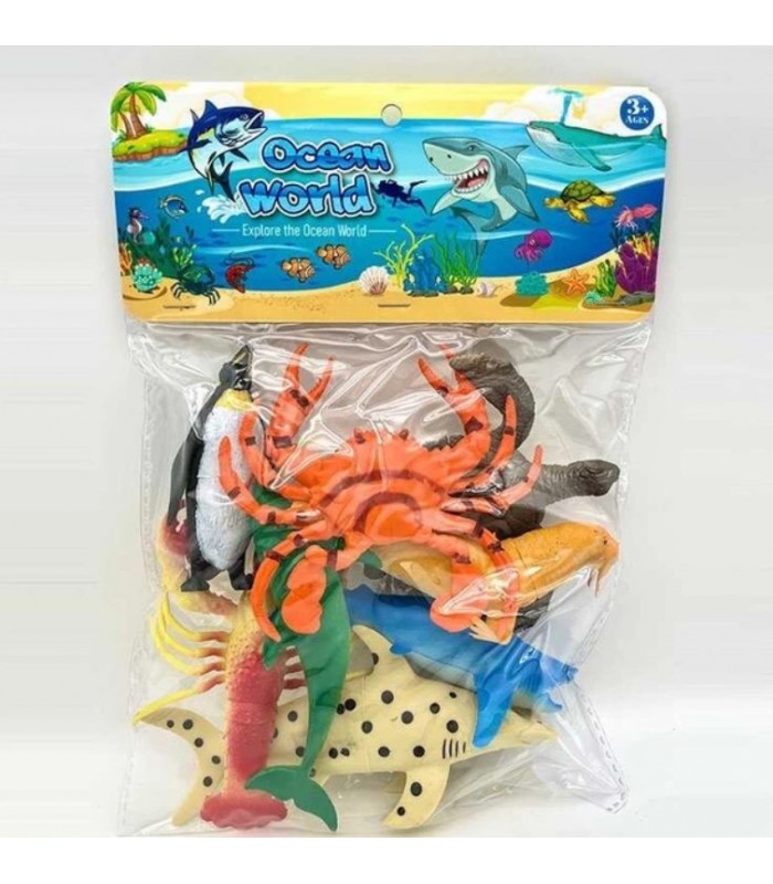 Морские обитатели 104-11 в пакете, пакунок малюка