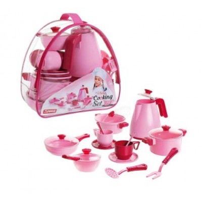 Игровой набор посуды Cooking Set Юника 71740, 23 предмета, пакунок малюка, для детей от 3 лет