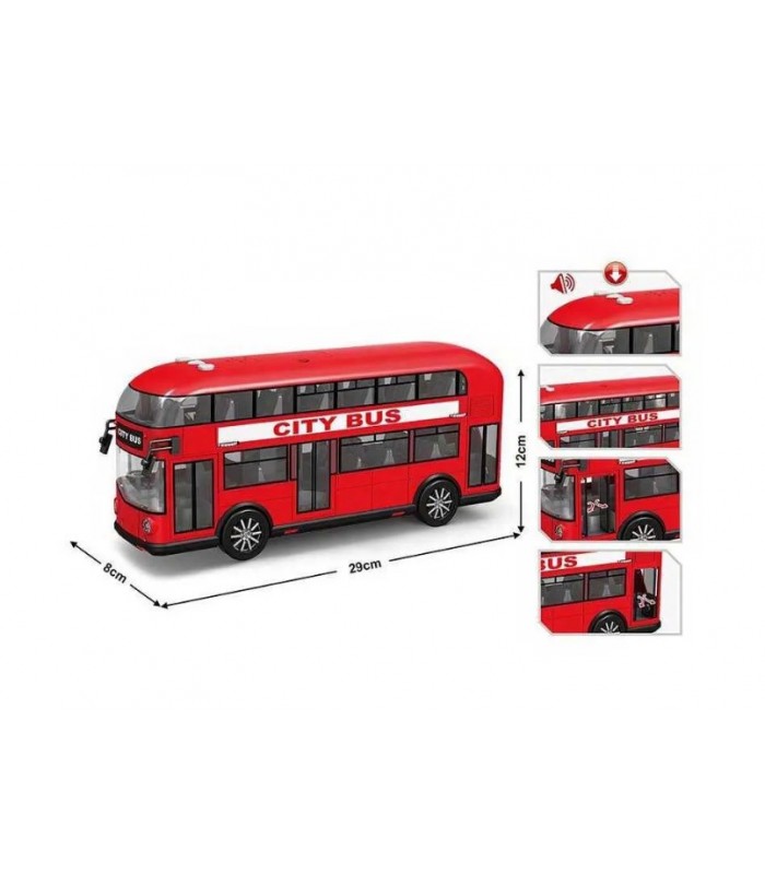 Автобус 666-29 Q(24) в коробке, пакунок малюка