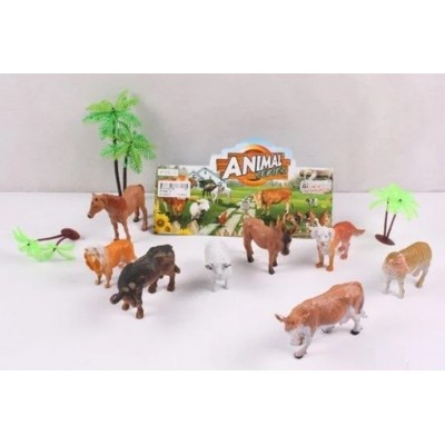 Набор домашних животных с аксессуарами, 8 шт., BF6983-10, для детей от 3 лет, Пакунок малюка