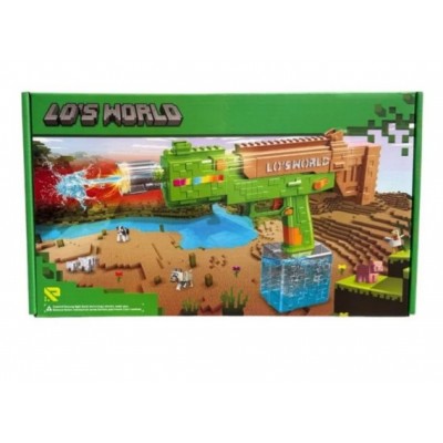 Водяной электрический пистолет со светом SQ010B, пакунок малюка