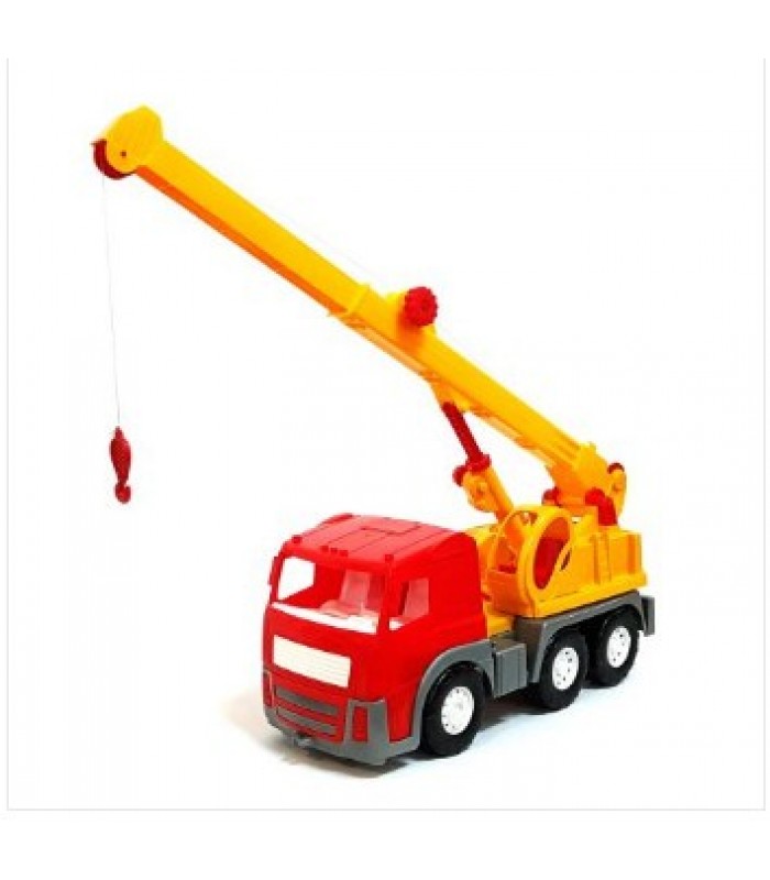 Игрушка детская Машина Акрос Кран, пластиковая 0572