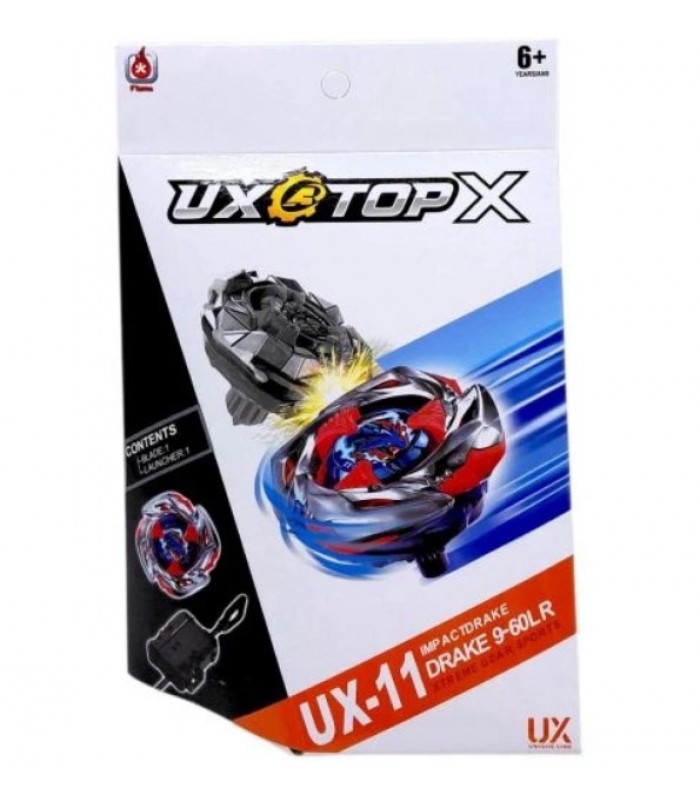 Игра запускалка "Beyblade/Бейблейд" UX-11B, металлическая накладка, в коробке, пакунок малюка