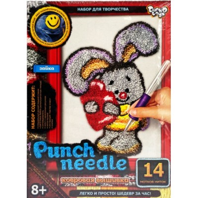 Набор Для Творчества "Punch Needle: Зайка" Pn-01-10 Ковровая Вышивка, пакунок малюка