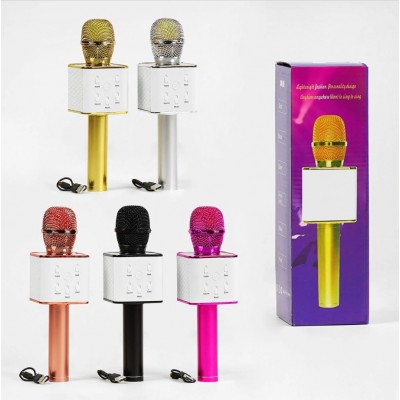 Микрофон С 60088  5 видов, караоке, bluetooth, USB, колонка