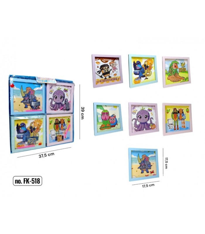 Алмазная Мозаика Итальянские Мемы New FK-518 , пакунок малюка