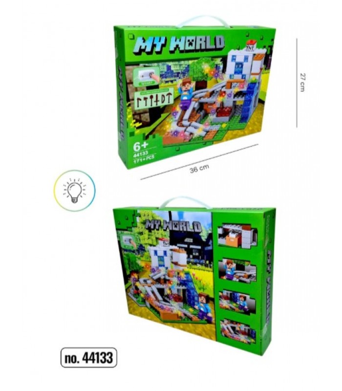 Конструктор MINECRAFT 44133 (171 деталі), пакунок малюка