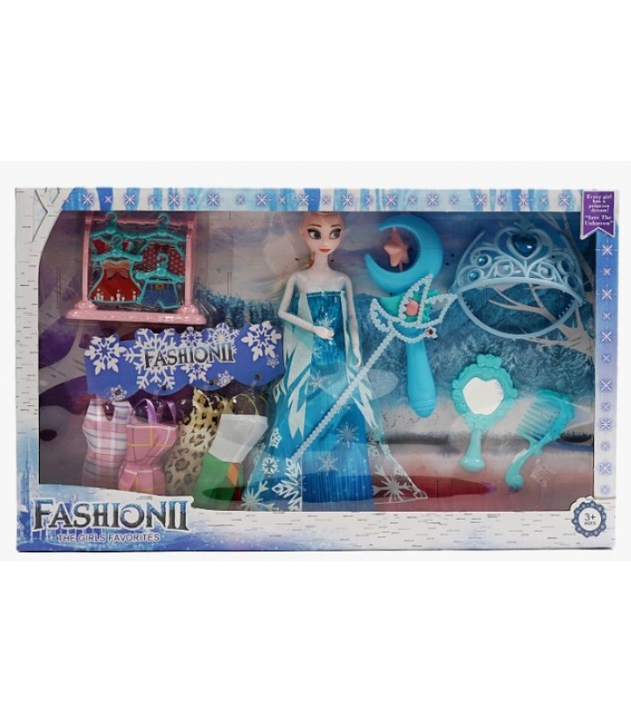 Кукла с аксессуарами K 694 , герои, высота 31 см, одежда, аксессуары, украшения для ребенка, пакунок малюка