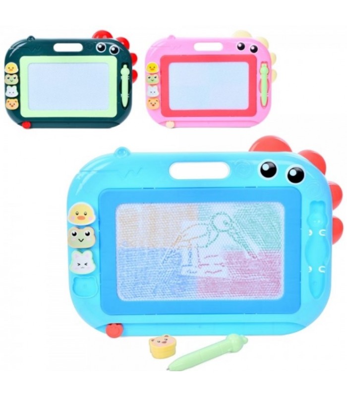 Цветная магнитная дощечка для рисования детская QS28003-1-2-3 4, пакунок малюка