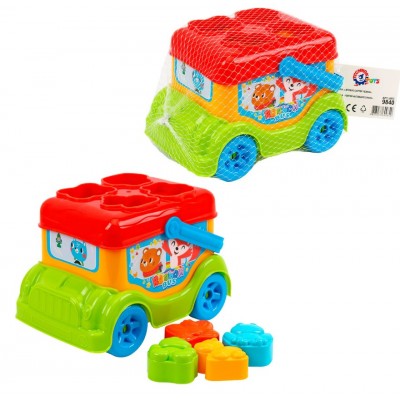 Бус-сортер 9840 "Технок Игрушки", сортировщик, пакунок малюка
