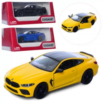 Машинка BMW M8 Competition Coupe игрушечная, KT5425W, для детей от 3 лет, Пакунок малюка