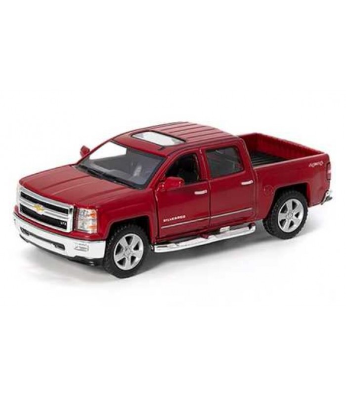 Машинка 2014 Chevrolet Silverado игрушечная металлическая, KT5381W, для детей от 3 лет, Пакунок малюка