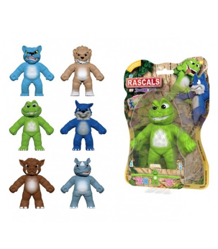Игрушка-тянучка "Раскалс" 11см, серия Animal (6 видов в ассорт.) 925065, пакунок малюка