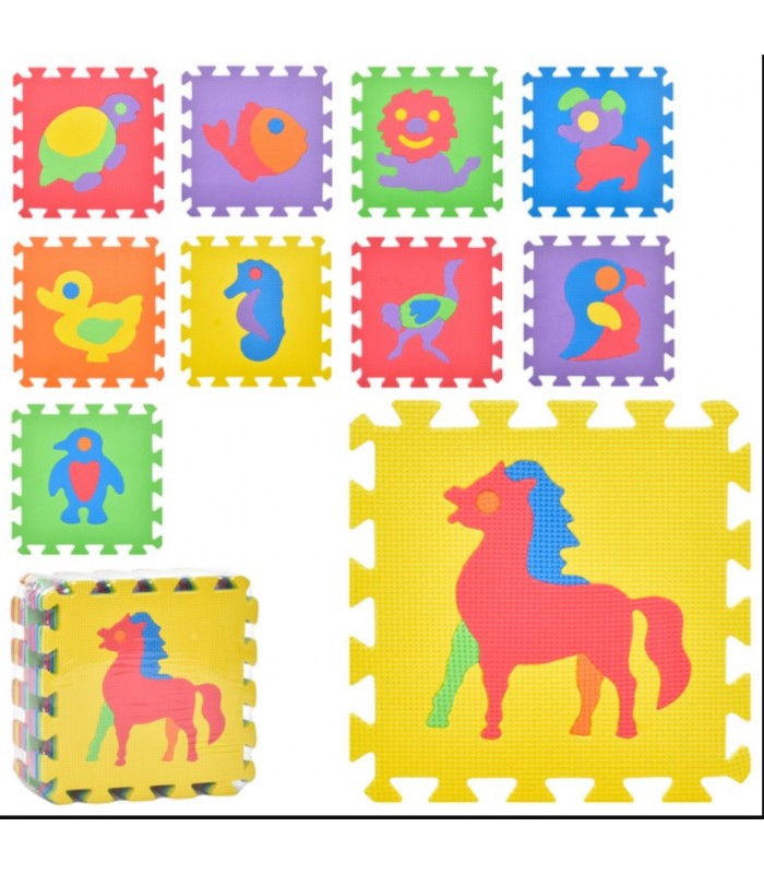 Коврик мозаика Bambi M 0376-1 EVA, пакунок малюка