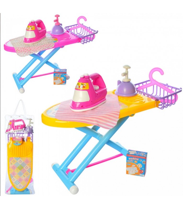 Набор бытовой техники утюг, гладильная доска Home 2500, пакунок малюка