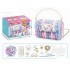Набор для творчества A6603A-CDEF сумка 18, 5-10-6см, сделай сам, основа, нити, аксессуары, длинная ручка-цепочка, крючки, 5 видов, пакунок малюка