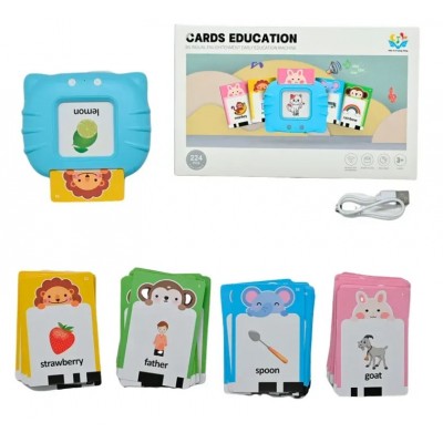 Обучающая карточная игра Изучение английского языка (224 слова), искусство. П8-5, пакунок малюка