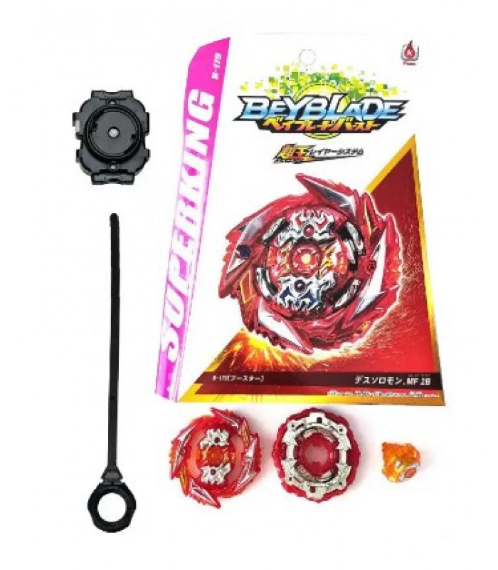 Beyblade B-179 Deth Solomon Бейблейд Ложка B179 Дез лоток с пусковым устройством, пакунок малюка