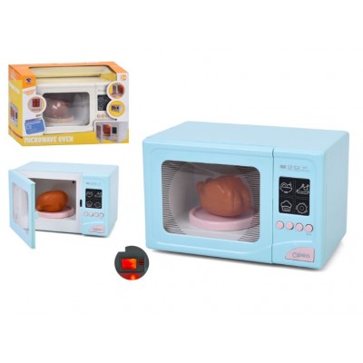 Микроволновая печь XS-25002, со звуком и светом, на батарейках, пакунок малюка