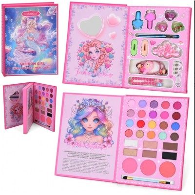 Косметика IG3172 тени, румяная, 29 цветов, помада 3шт, наб. для маник., украшения, в пакете, 16,5-22-2,5см, пакунок малюка