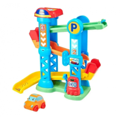 Набор игровой HTI (башня-трек с пусковым механизмом и машинкой) 1425003, пакунок малюка