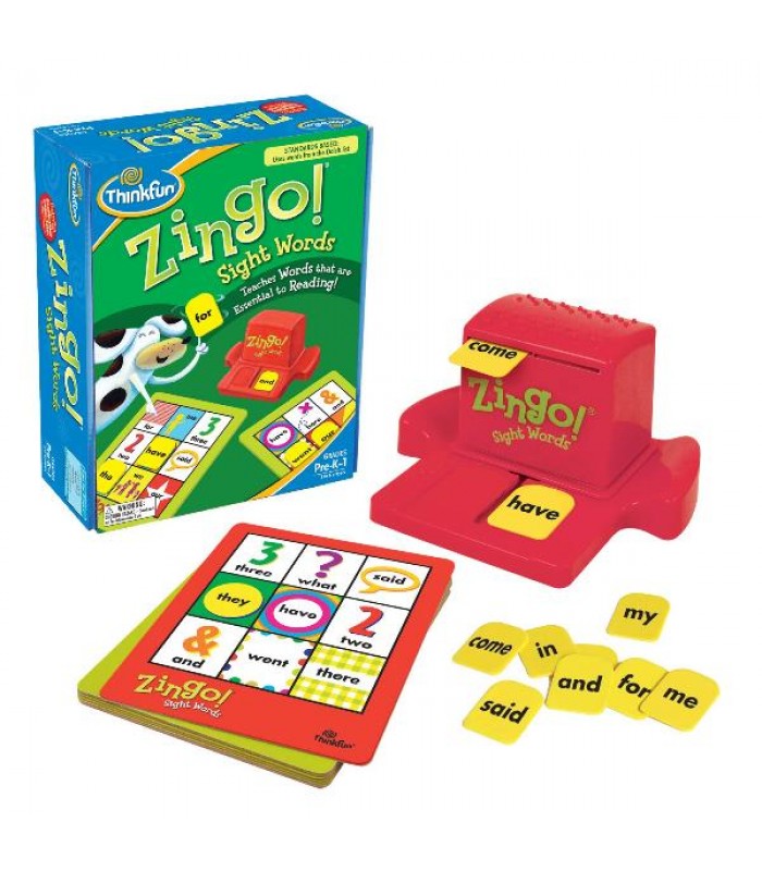 Игра Зинго Слова | ThinkFun Zingo Sight Words